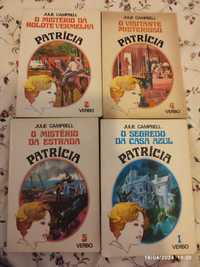 Livros de aventura Patrícia