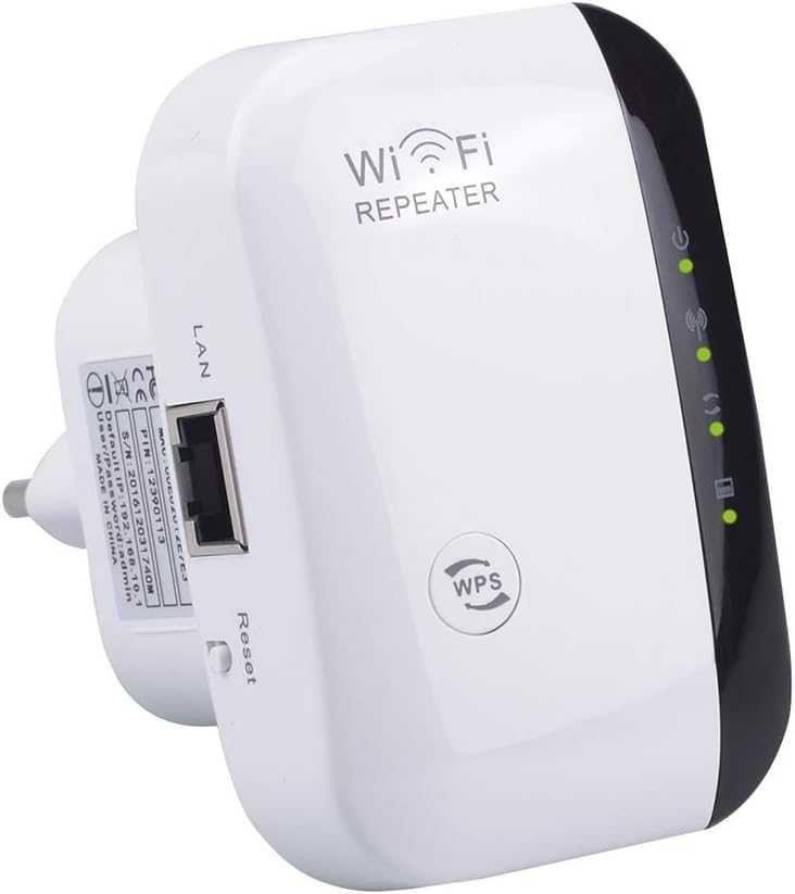 Wzmacniacz sygnału Wi-Fi Wireless Repeater Biały