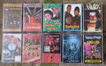 Zestaw kaset magnetofonowych 1, pop, dance, rock