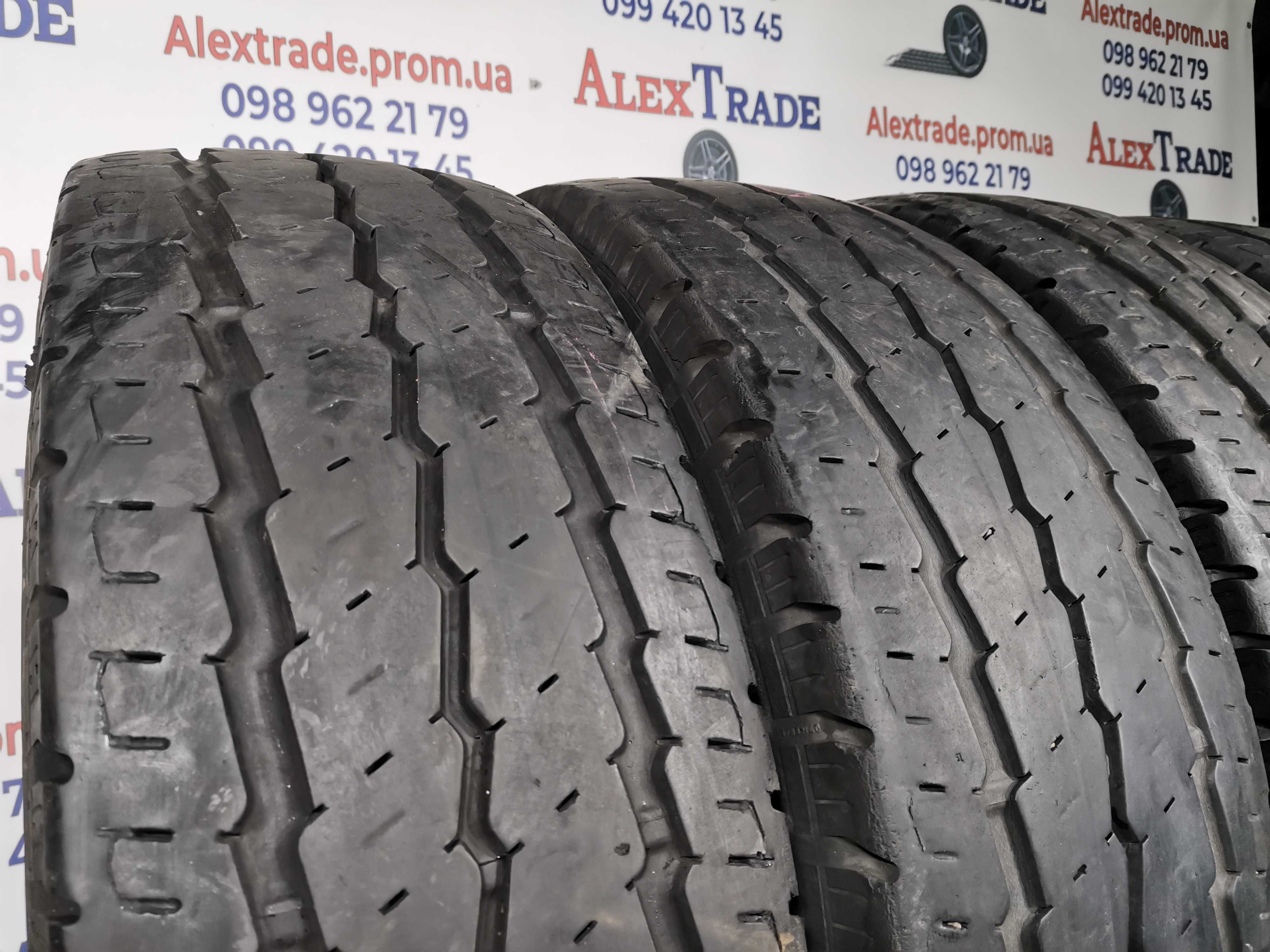 4 шт. 225/75 R16C цешка Continental VancoCamper шини б/у