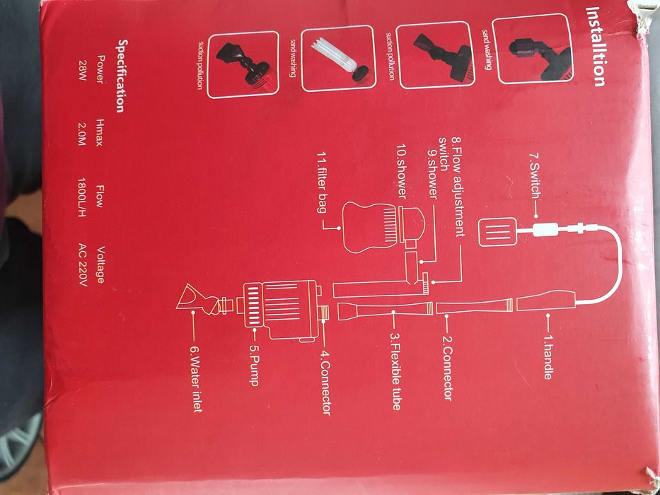 Pompa do napowietrzania akwarium