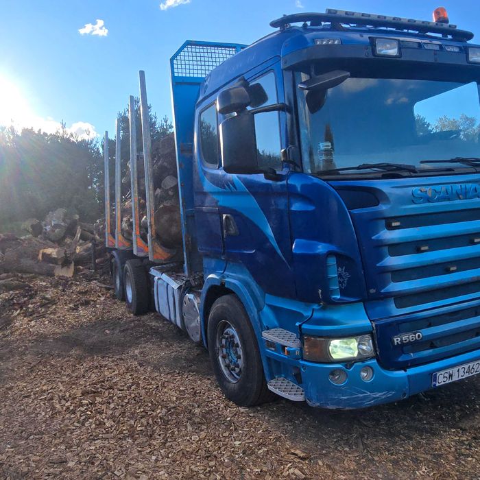 Scania R560 do drewna HDS