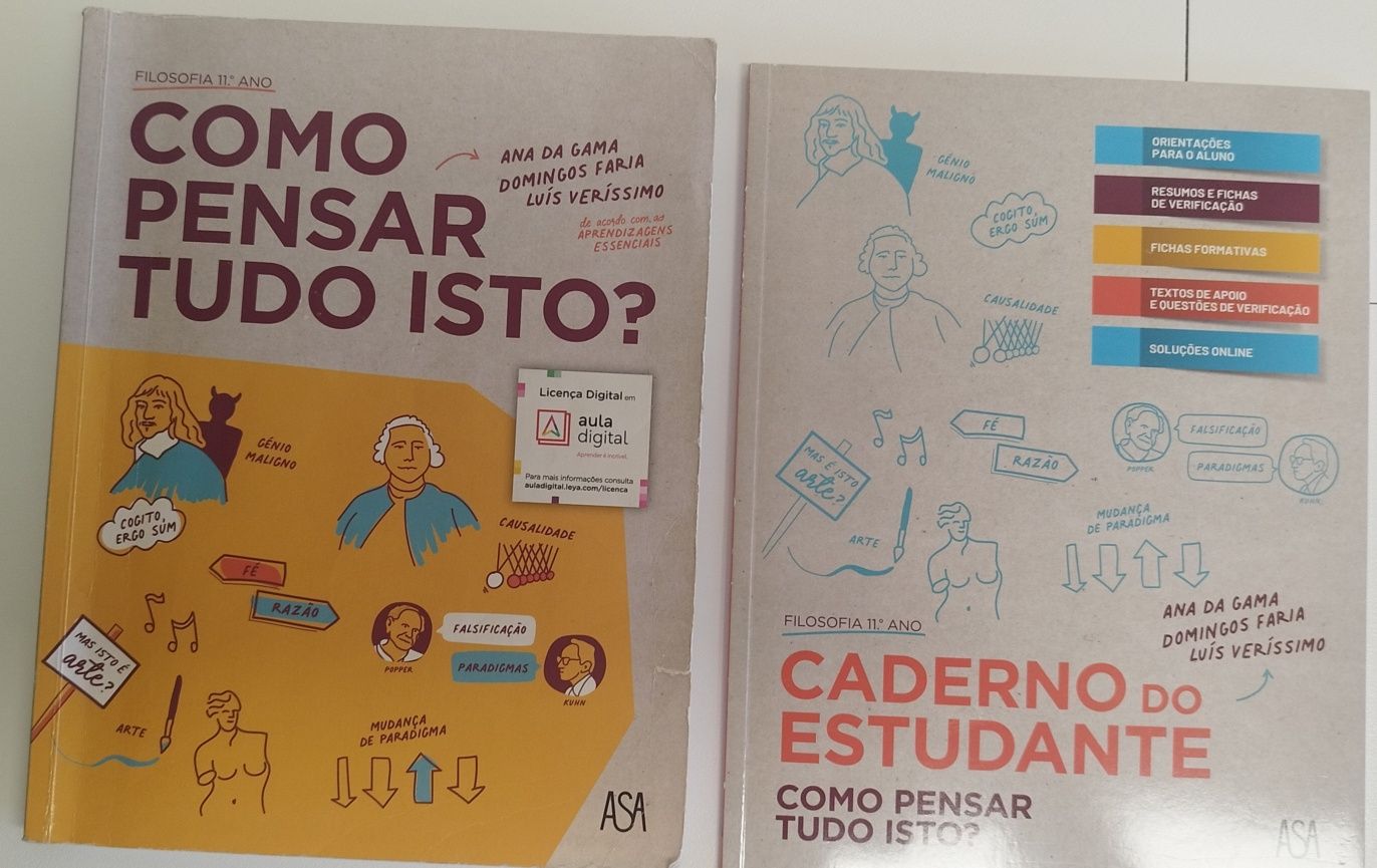 Livros escolares de filosofia