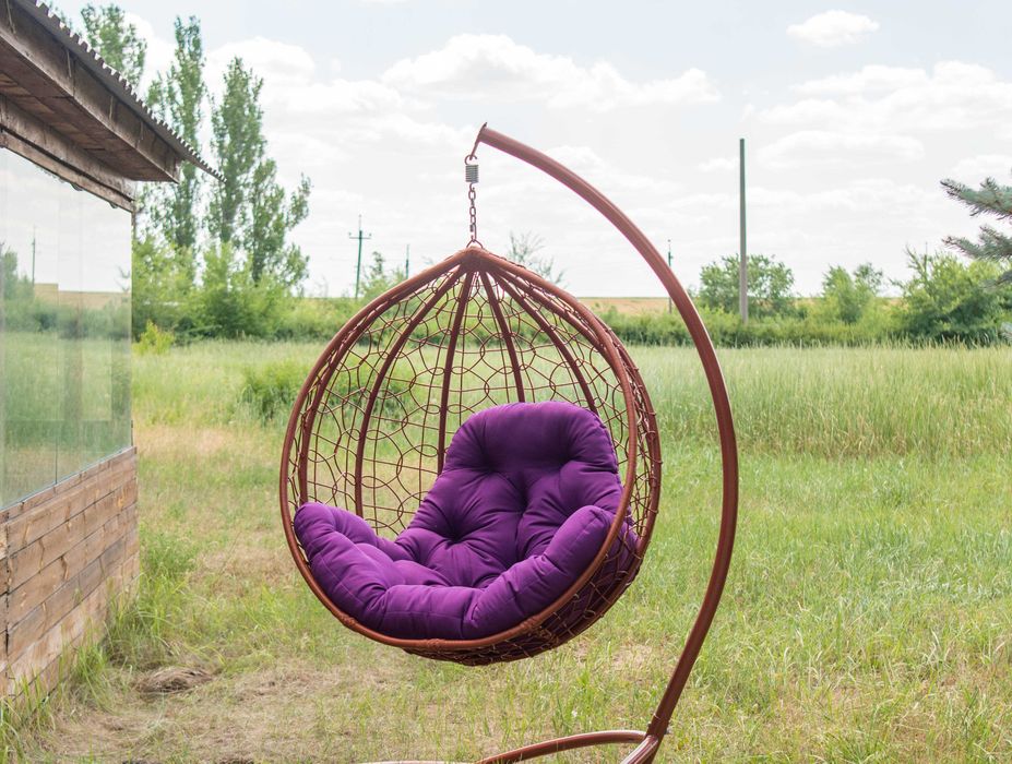 Качественное подвесное кресло кокон. Садовый гамак качеля KRESLOROTANG