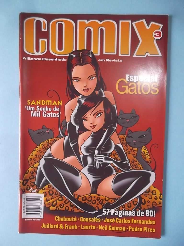 COMIX Nº 1 a 4 - Revista portuguesa de BD da Devir Editora.