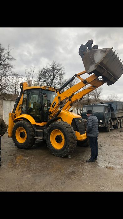 Екскаватор JCB 4CX (гідромолот) Услуги экскаватора