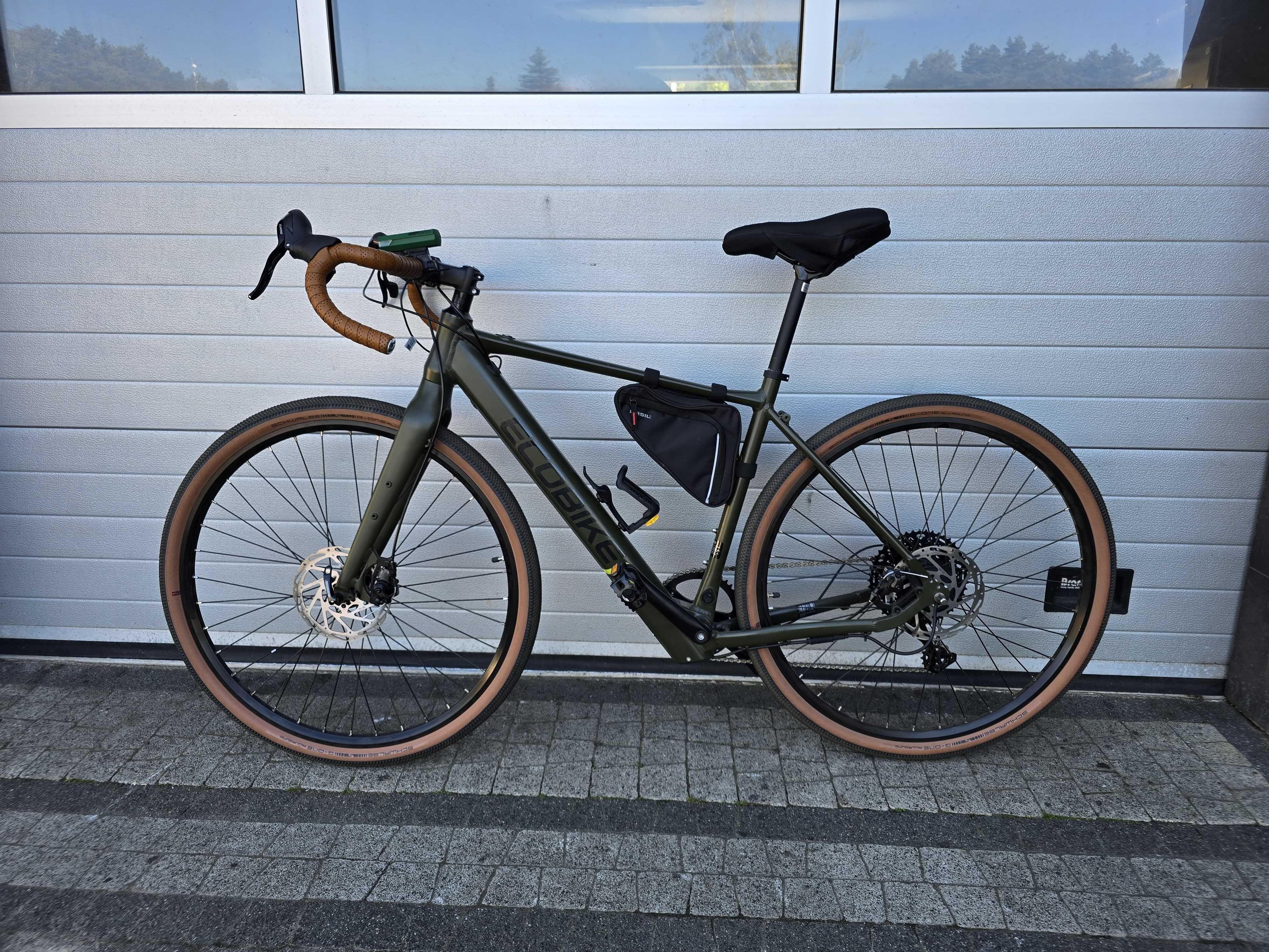 Ecobike Forest - Lekki rower elektryczny gravel jak nowy!