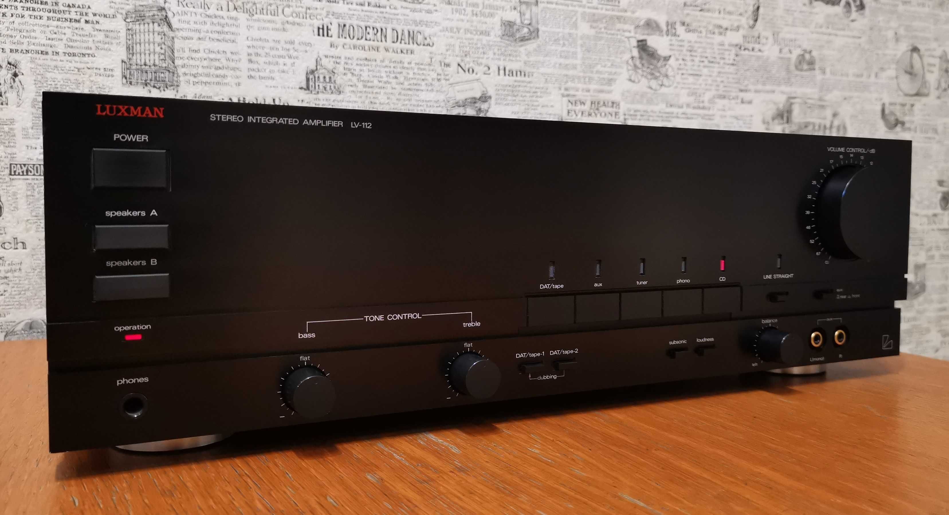 Wzmacniacz stereo Luxman LV-112