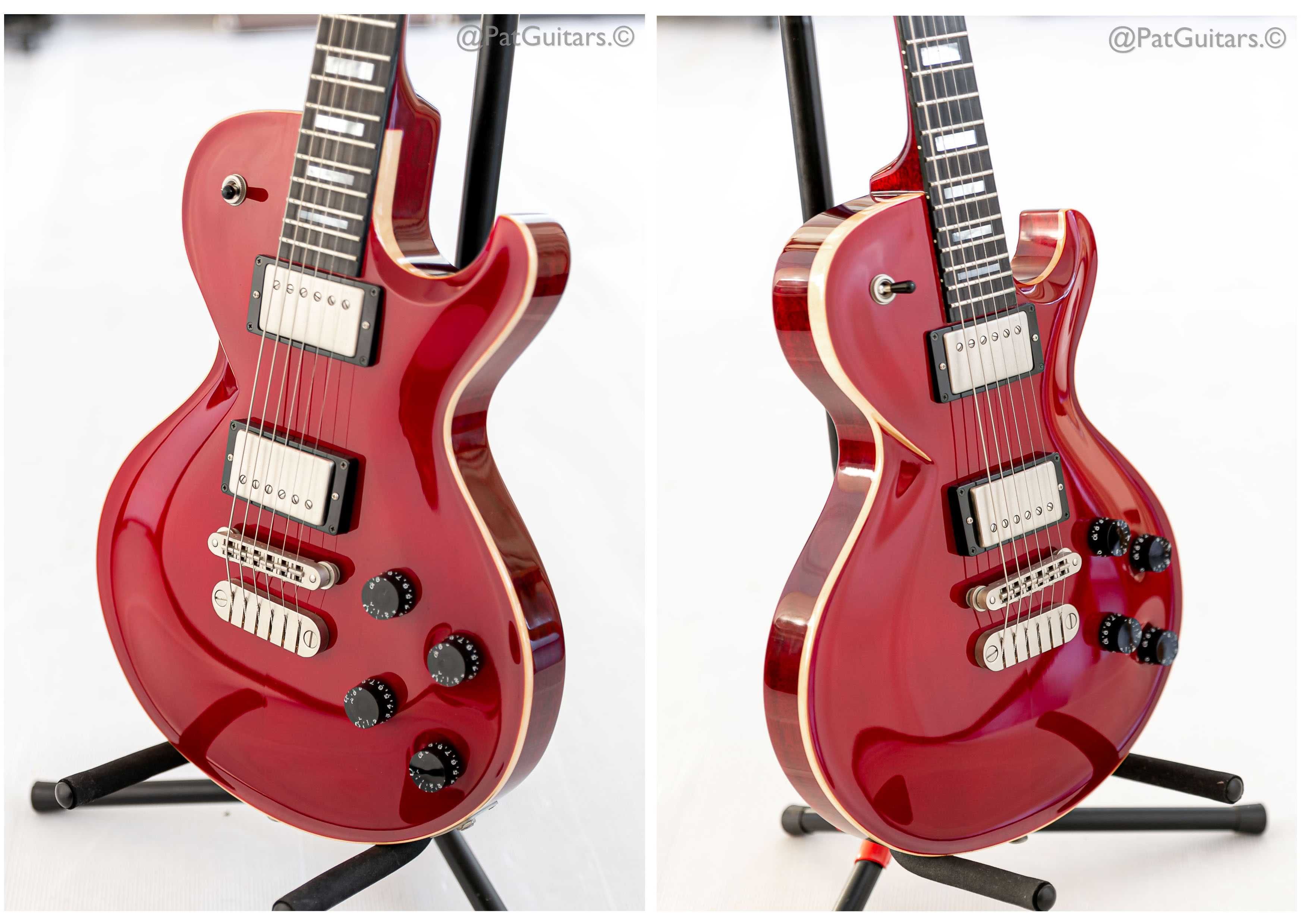 2008 Dean Custom Shop Soltero USA in Trans Red