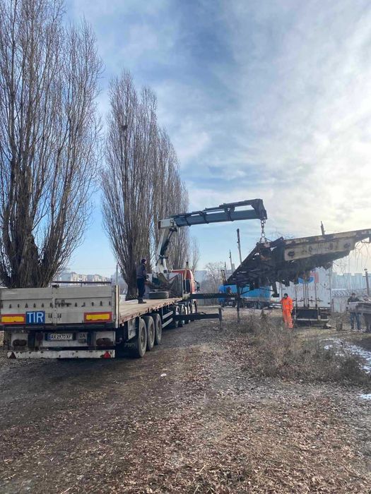 Volvo FM 440, 2008 р. з маніпулятором FASSI, зусиллям 66 т/м