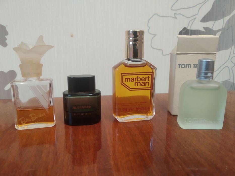 Винтаж миниатюра Chanel, Avon, Jil Sander, Ralph Lauren, Tom Taylor