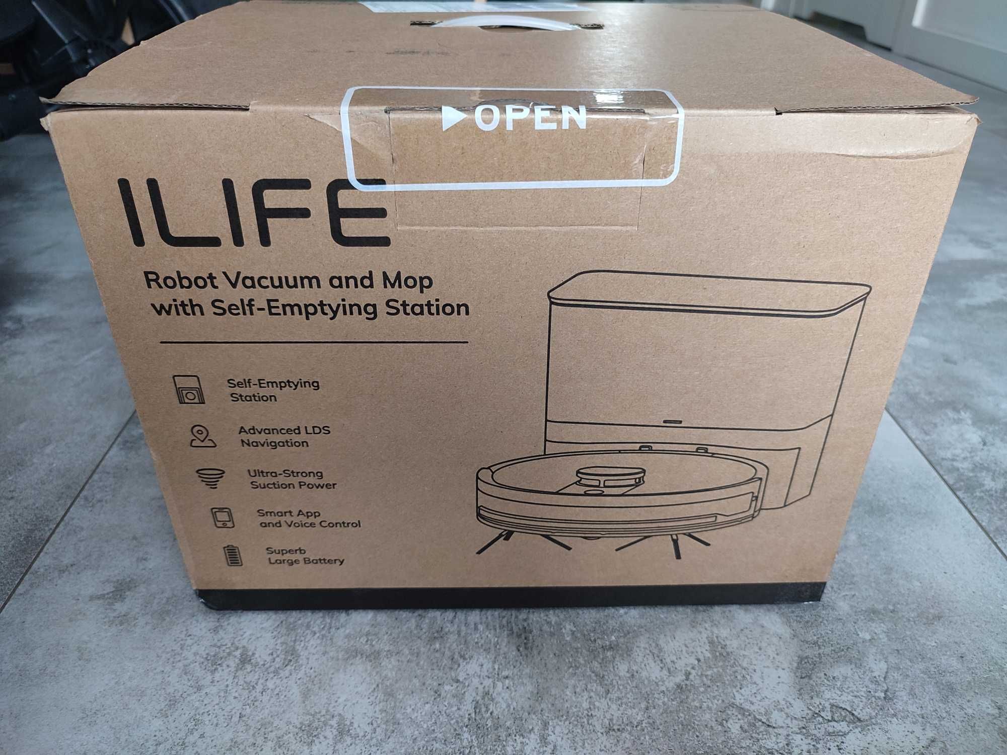 ILIFE A12 Pro Robot odkurzający i Mopujący LIDAR 3000Pa