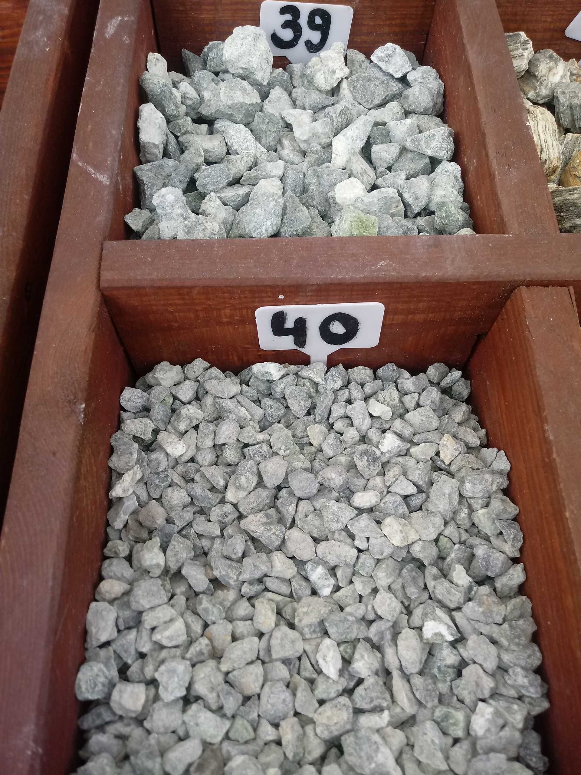 kamienie ozdobne Serpentynit Zielony grys, gabion, głaz, otoczak