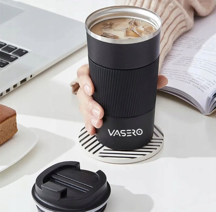 Kubek Termiczny Termos Vasero 510ml Na Kawę Herbatę Do Samochodu