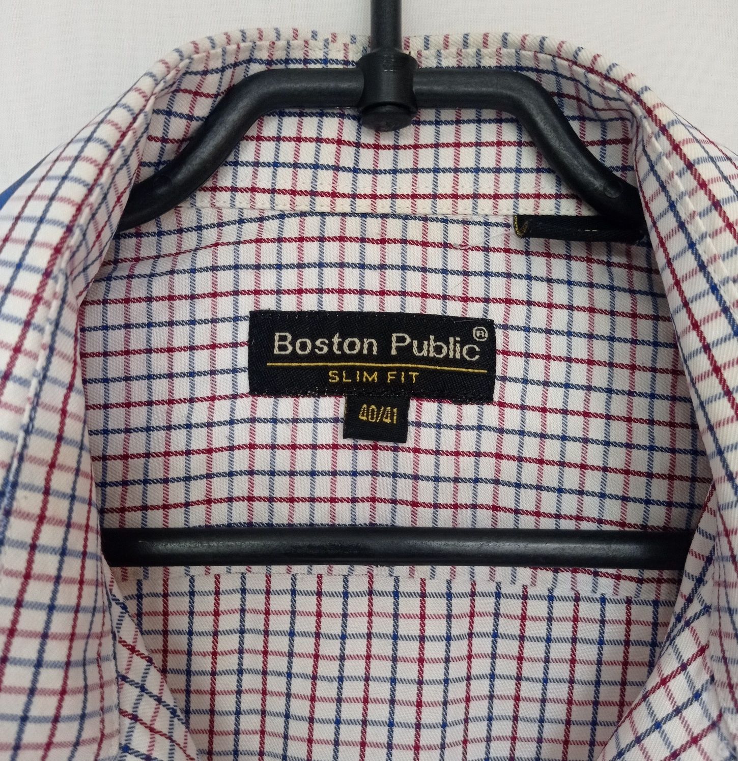 Koszula męska Boston Public, slim fit, 40/41