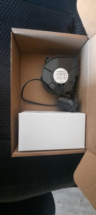 Турбований вентилятор, вентилятор "равлик" з регулятором обертів.