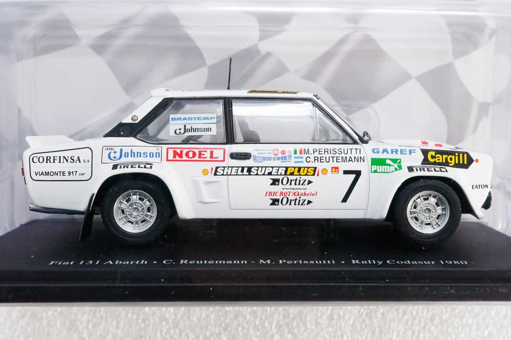 FIAT 131 ABARTH 1:24 Hachette WRC 1980 Carlos Reutemann