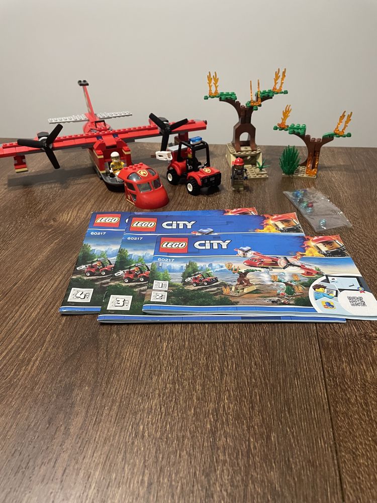 lego city 60217 Samolot strażacki