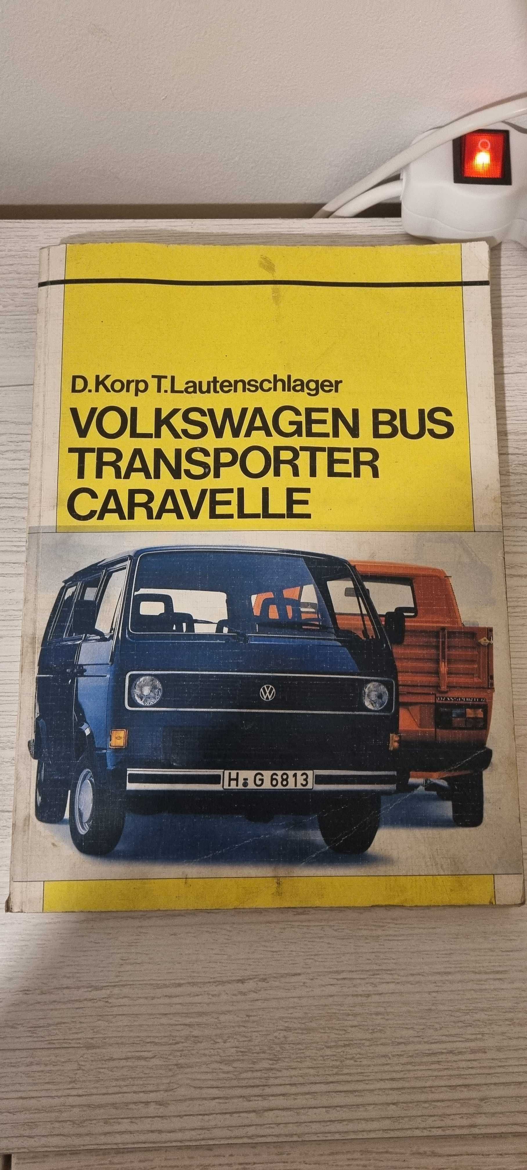 Książka Volkswagen Bus Transporter Caravelle! Schematy! Rysunki!