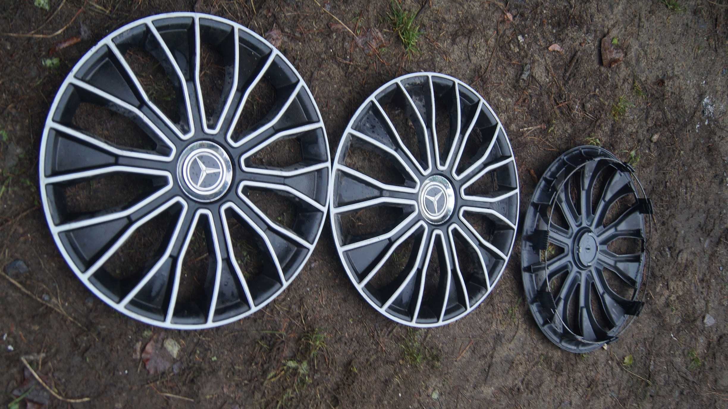 Kołpaki 15 Mercedes nowoczesne w176 w202 w210 w203 nowe 4szt