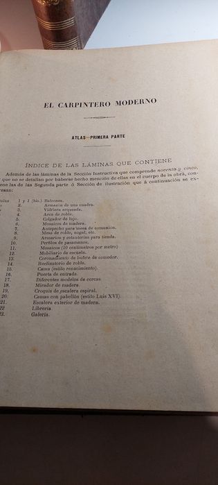 El Carpintero Moderno (Tercera edición, 3ª edição - 3 Volumes)