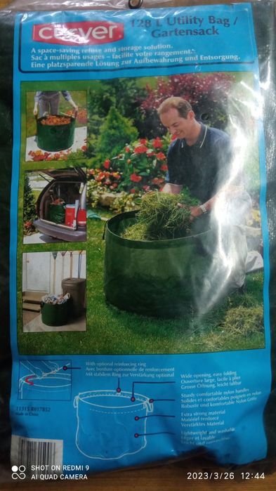 128 litrowa torba ogrodowa