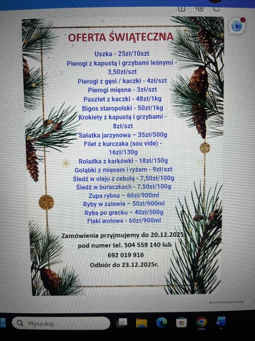 domowa. spiżarnia catering