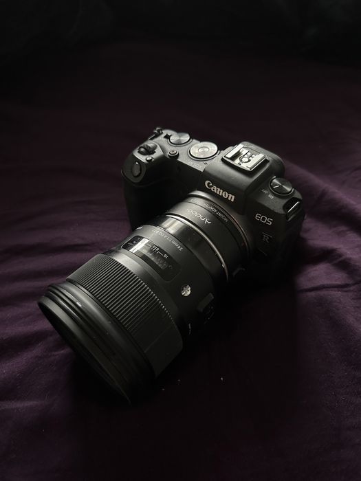 Canon rp + adapter + sigma 24mm art