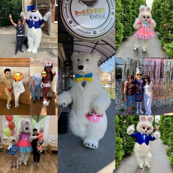 Аніматори ,Аніматори Хмельницький, Білий ведмідь, Стриптизер