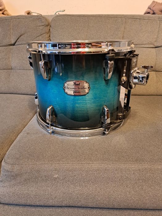 Pearl Session Studio Blue Brust shell set 22,16,13