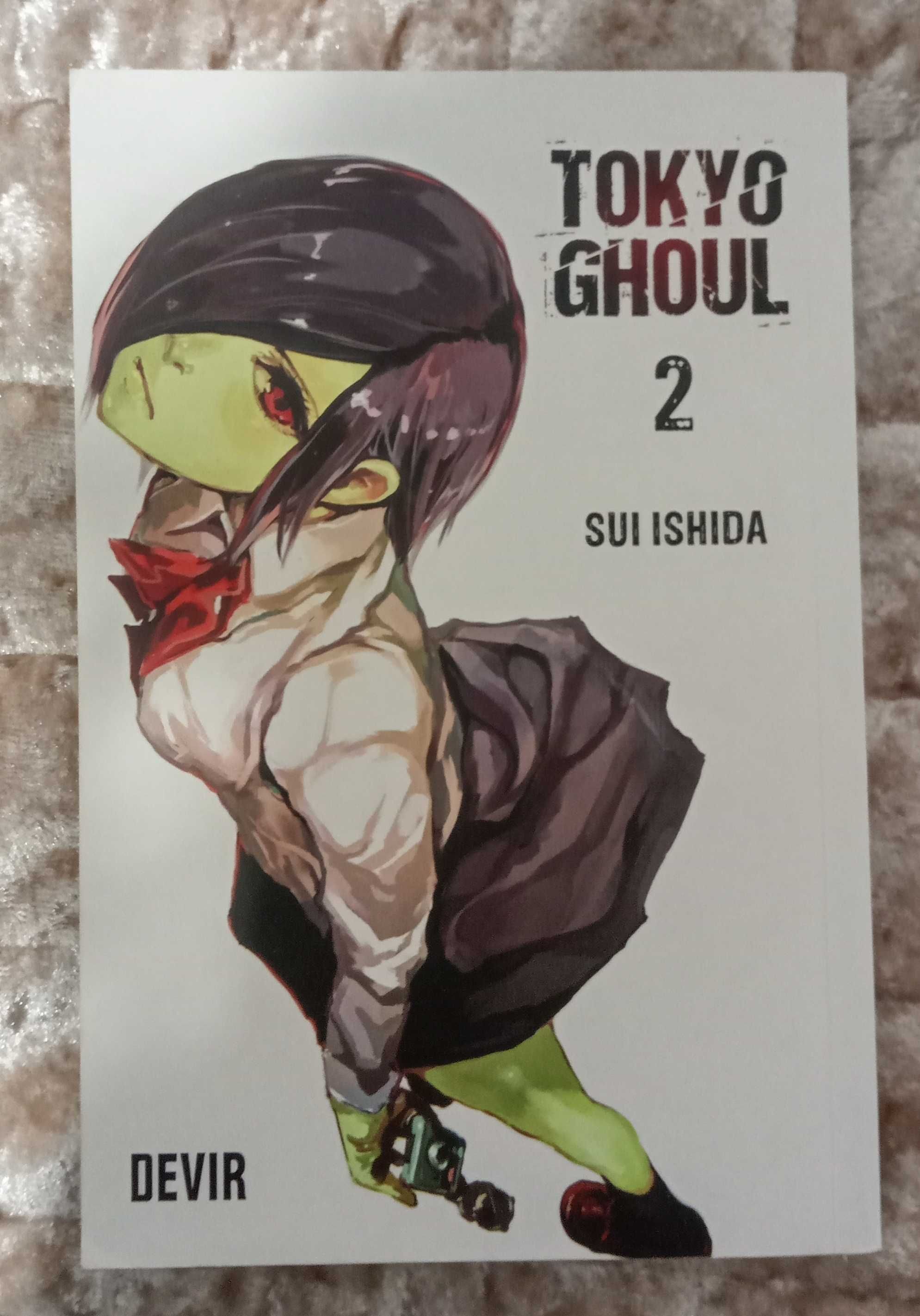 Conjunto de Tokyo ghoul (Volume 1,2,3)