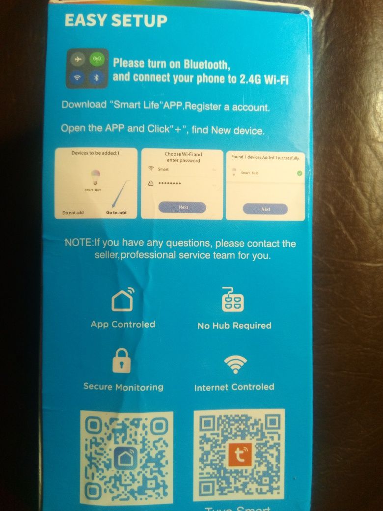 Tuya Wifi Smart Bulb 15W RGB