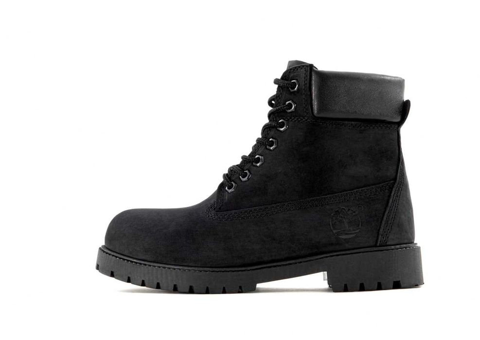 Черевики з хутром Timberland Black зимові