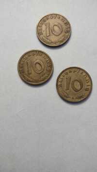 NIEMCY monety 10Rpf -1937,