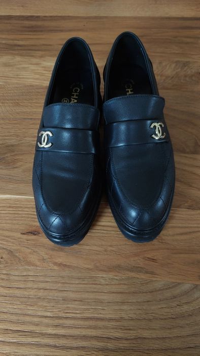 mokasyny loafersy damskie Chanel r. 38