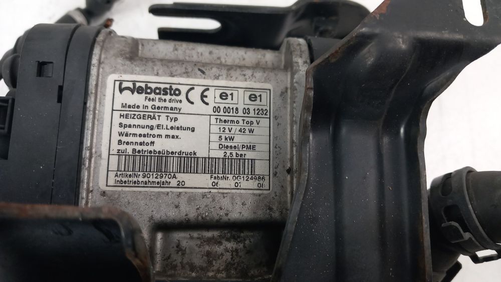 Vw Touran I  Nagrzewnica Ogrzewanie Webasto 1K0815065Ad