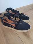 Granatowe Sandały espadryle Ralph Lauren