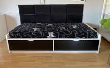 łóżko ikea flaxa 90x200 + materac