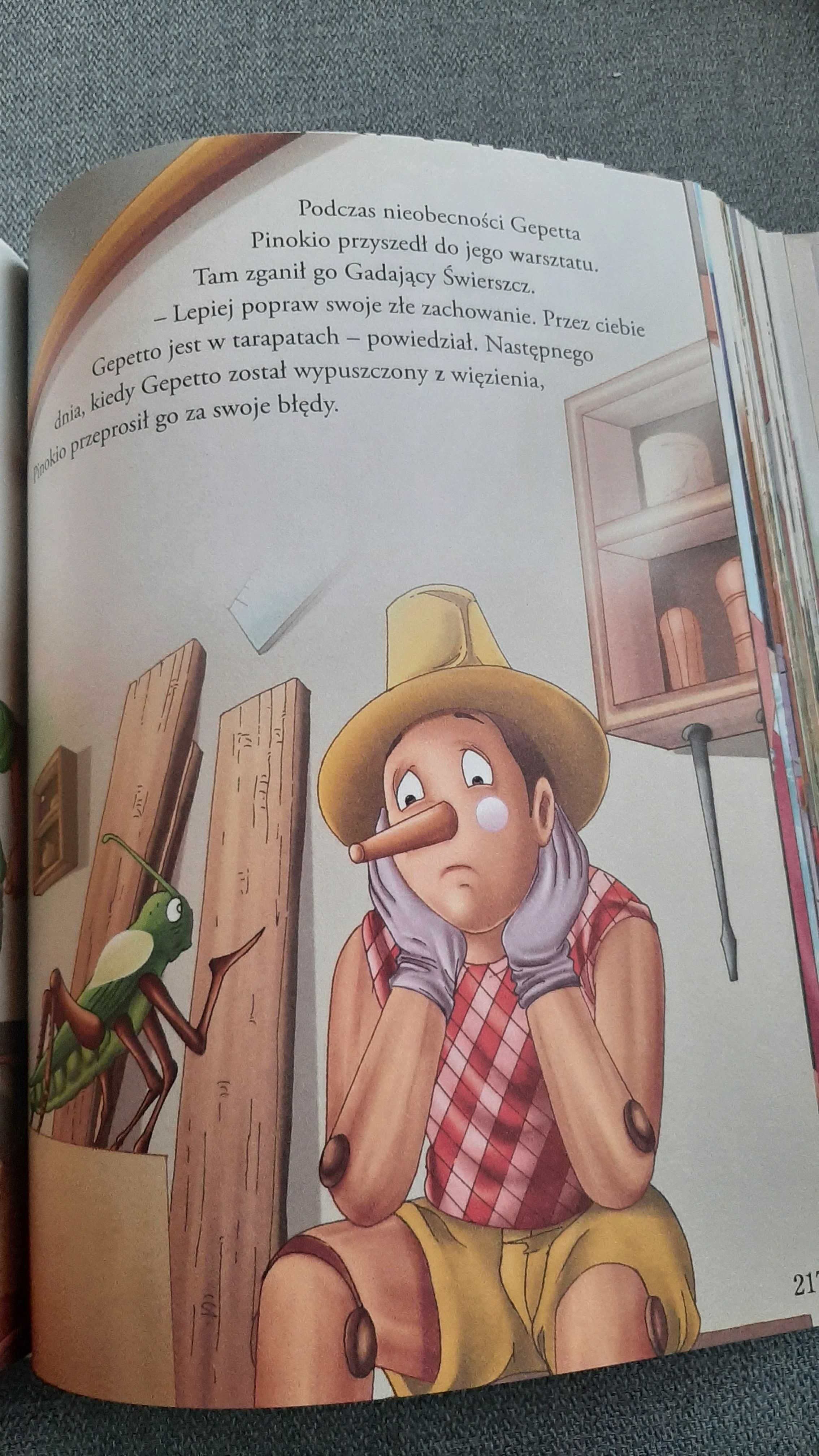 Baśnie zbiór 400 stron Księga zaczarowanych bajek 3 tomy w 1