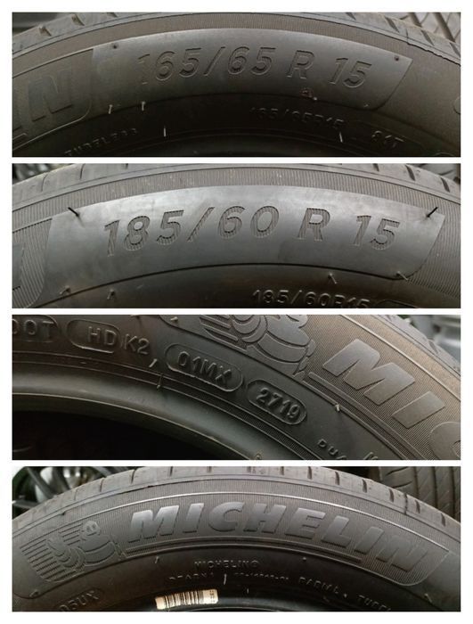 2 x 185/60/15 2 x 165/65/15 Renault Twingo III Michelin Opony Letnie