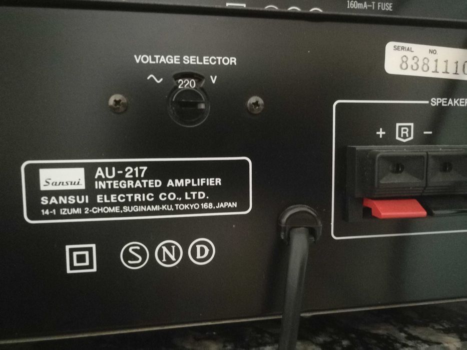 Sansui AU-217 с тюнером Sansui TU-217
