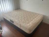 Cama Sommier e colchão