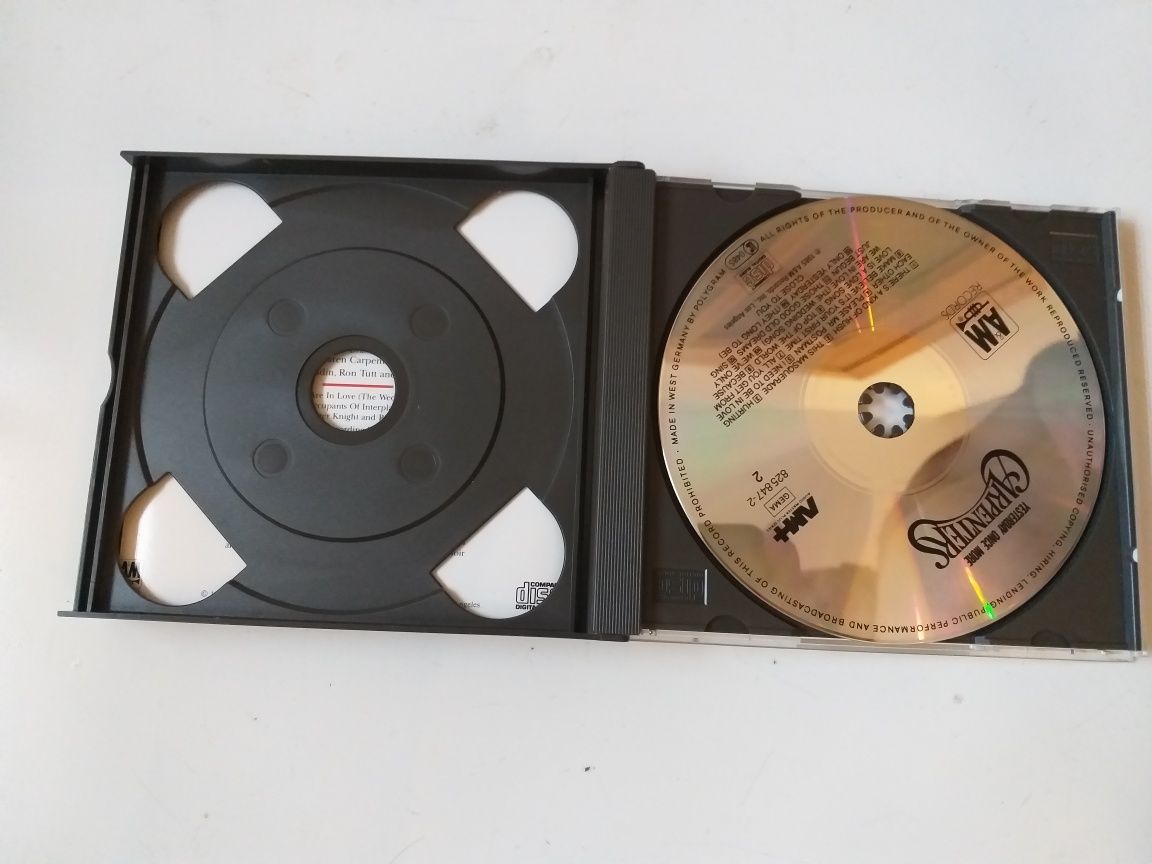 Dwie płyty CD w komplecie CARPENTERS z 85 r.