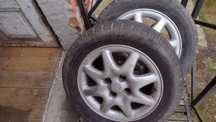 Koła 2 szt felgi aluminiowe Vauxhall zimowe 185/60 r 15 Opel opony