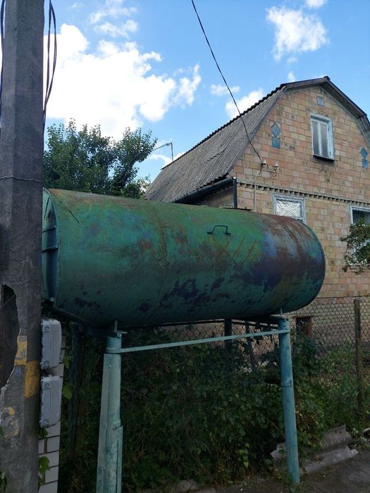 Металева бочка 245×105 см