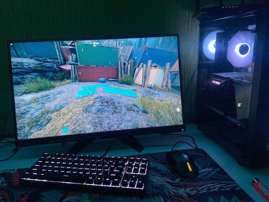 Продається ігровий ПК + Монітор + Мікрофон (повний комплект)