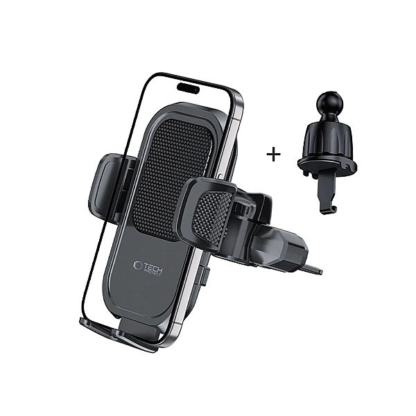 Tech-Protect V8 Universal Cd & Vent Car Mount Black