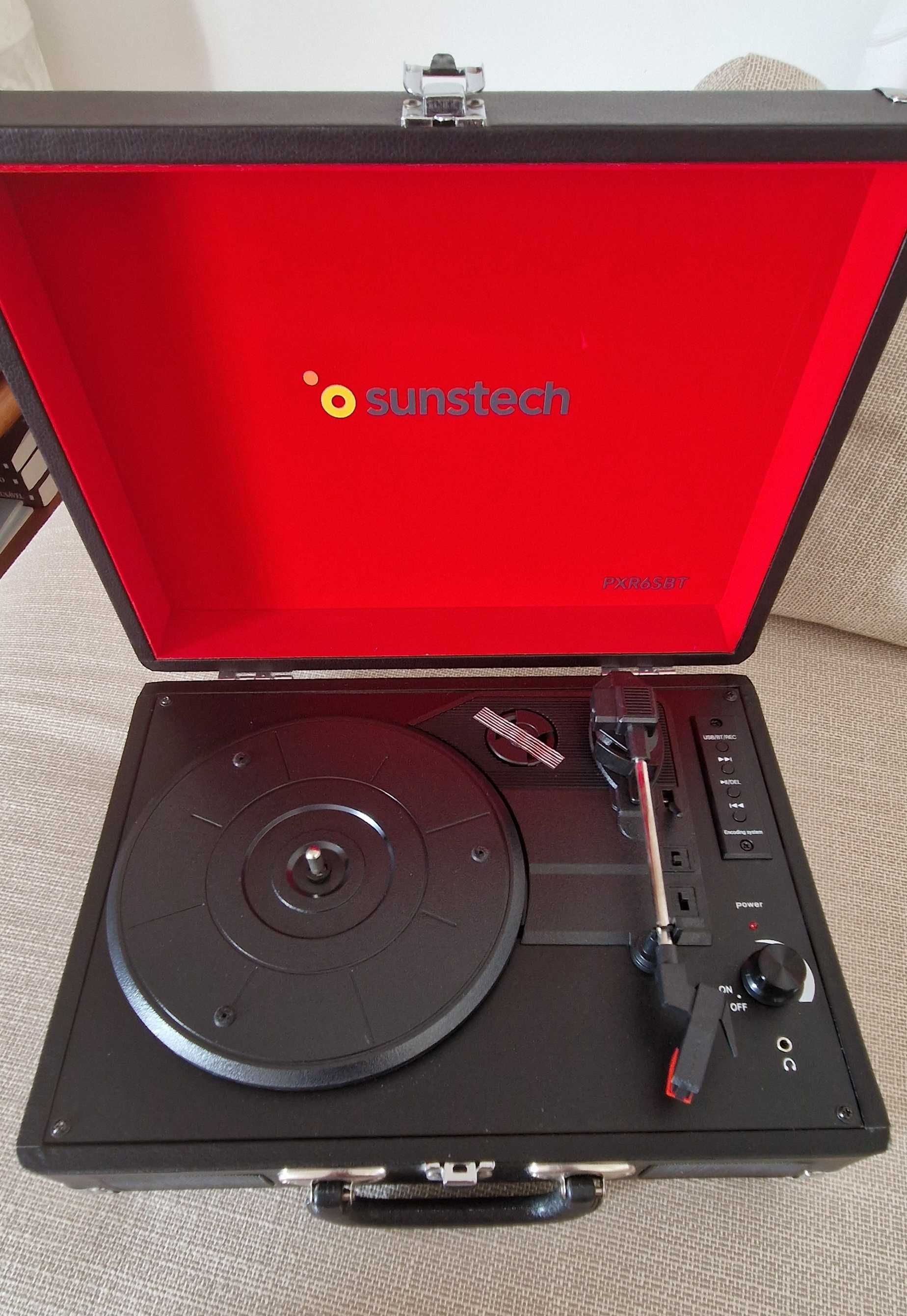 Gira-discos Sunstech + oferta disco