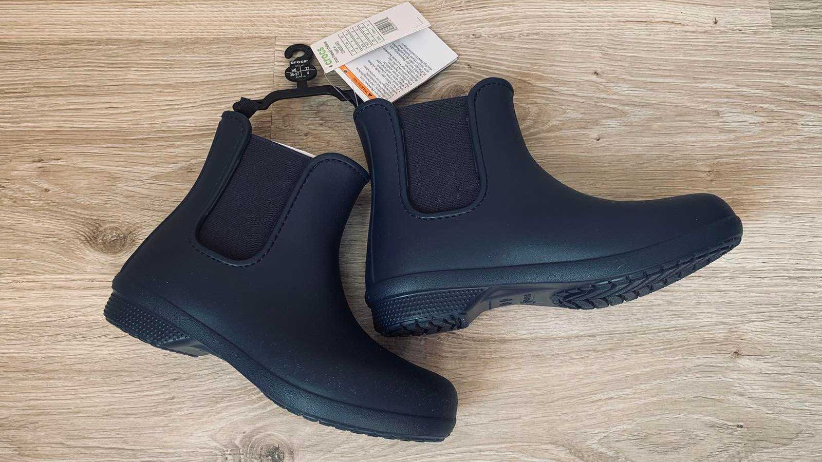 чоботи гумові Crocs freesail chelsea boot W6