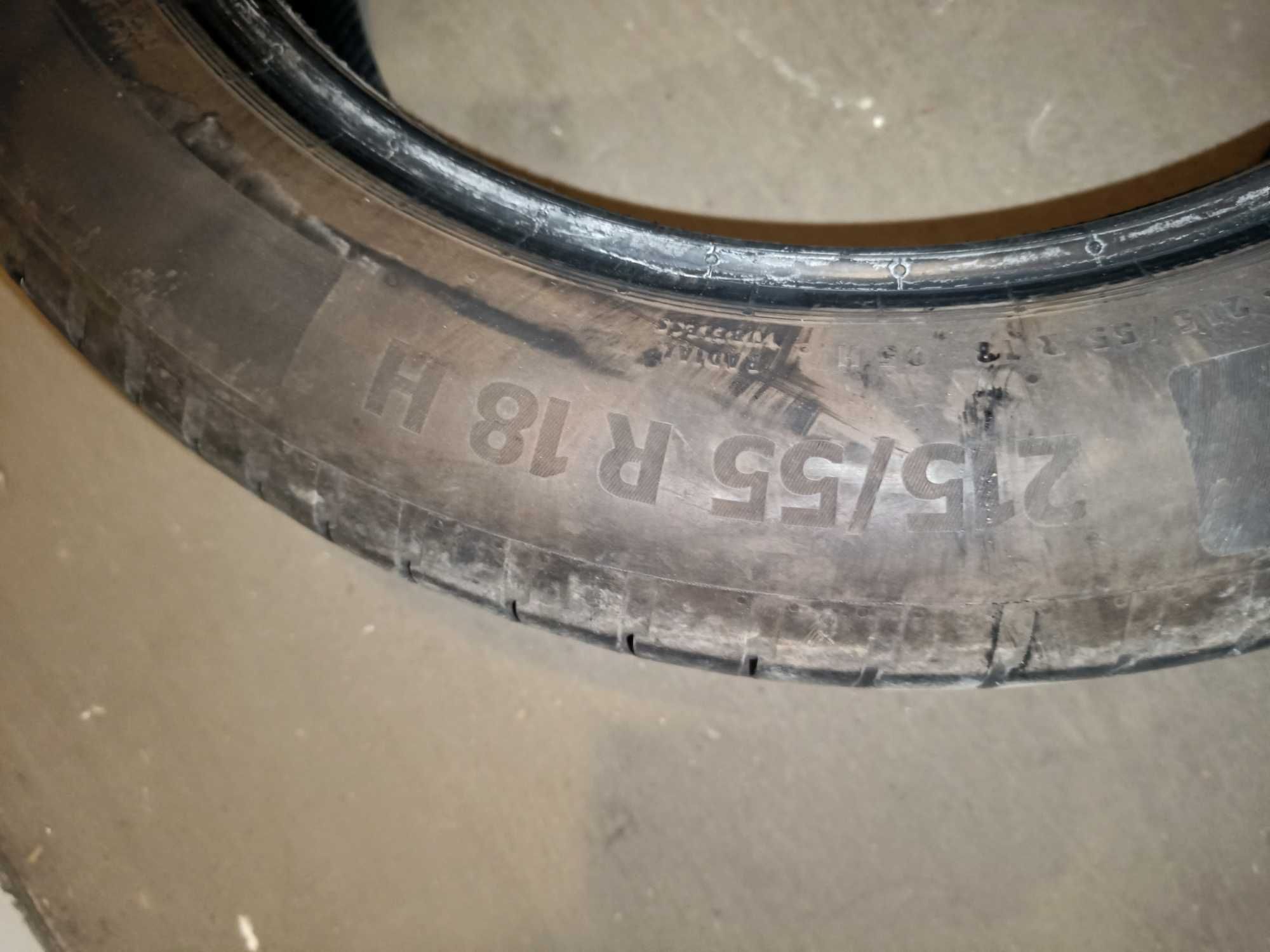 Komplet letnich opon Continental EcoContact 6 Q 215/55 R18 95 H (2024)